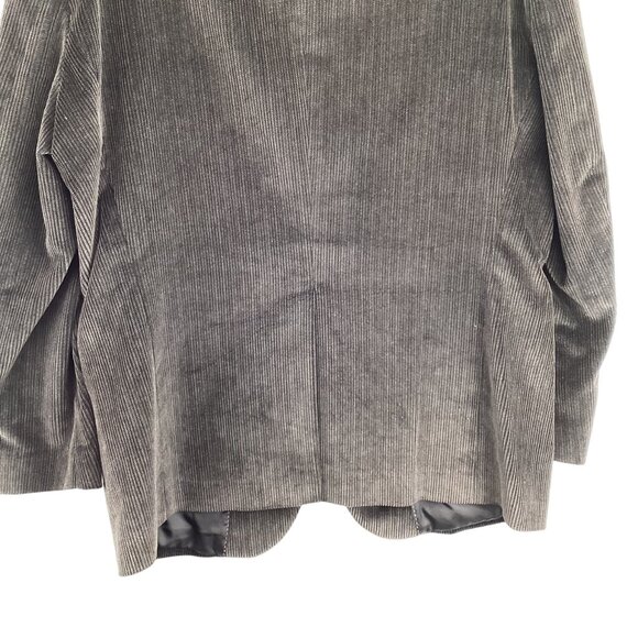 Dockers Mens Corduroy Blazer Jacket Size 44R Brown Suit Coat Lined - Picture 8 of 10